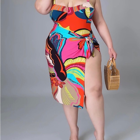 Chara 2 Piece Multicolor Swim Set - Picture 5 of 10